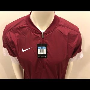 NEW Nike Cardinal Maroon 746951-612Baseball Jacket